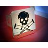   hitch cover, jack ass SKULL ,tahoe,expedition supercrew