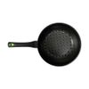 11'' (28cm) 3D Diamond Coating Nonstick Wok Cookware Pot Pan Cooking 