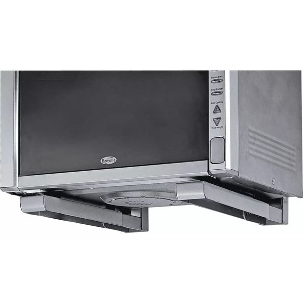 Set of 2 Silver Wall Mounting Brackets for Microwave etc **Exclusively on Sunday Electronics**