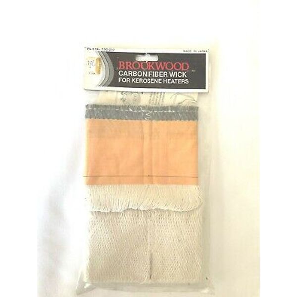 Brookwood Carbon Fiber Wick for Kerosene Heaters Part No. 75C-210 NEW OLD STOCK