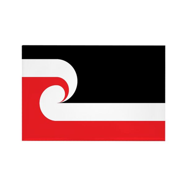 CafePress Maori Flag Rectangle Magnet (10 pack)