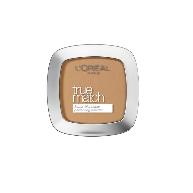 L'Oreal Paris True Match Pressed Powder Buildable and Lightweight Matte Finish Foundation - 6.5 D. Caramel Doré