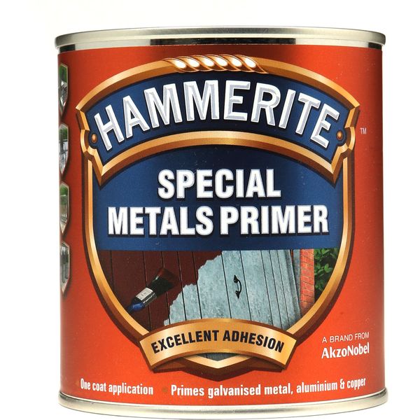 Hammerite 5084910 Special Metals Primer, 500ml Volume, Red