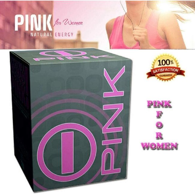 PINK for WOMEN by BHIP GLOBAL Natural Energy & Fitness with Dietary Supplements