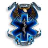Collectible EMS/EMT Decals (12in), Share Your Appreciation and Support with Our Vinyl Hero's EMS Stickers for Your Home, Car, Cases and More, Souvenir Gifts for EMS/EMT