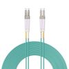 OM3 Multimode Duplex LC/LC 10Gb 40Gb Fiber Optic Cable 50/125μm 10m