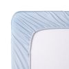 Todocama - Fitted sheet made from extra soft brushed microfibre. (Bed 135 x 190/200 cm, Light Blue)