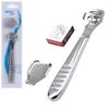 Fish Eye Cutter, Exfoliating Care, Foot Fish Eyes/Octopus/Exfoliating (Includes 10 Replacement Blades), Heel Exfoliation, Heel Care, Gassle, Exfoliation, Double-Sided Heel File, Beauty Feet, Regular, 47.2 / 86.6 inches (120 / 220 cm)