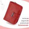 ekavale Wallet 1104, red, Classic