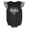 Outerstuff NFL Mädchen 3er Baby-Set Las Vegas Raiders - 18M