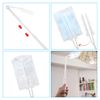Handle Replacements for Swiffer Duster Refill, Extended Handle Adjustable Telescopic Long Handle Extendable Duster Kit Adjustable Length Duster Handle Stick Only for Cleaning Accessories