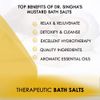 Dr. Singha's Mustard Bath, Therapeutic Bath Salts, 16 Ounce