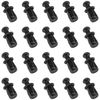 20 PCS Black Jack Nuts – Petal Expansion Rivet Nut (M8)
