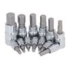 FLEXMAN Hex Bit Socket Set, Versatile Drive Socket Set, Metric Allen Socket Set, Allen Hex Bit Socket Set with Storage Case for Bikes, Cars, Appliances