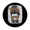 Leopard Messy Bun Awesome Since 1918 Limited Edition PopSockets Swappable PopGrip