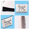 JTOUK Pharmacist Gift Pharmacy Student Gift Pharmacists Survival Kit Pharmacist Cosmetic Bags for Pharmacy Tech (Survival Pharmacist Bag EU)