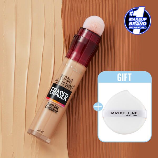 [Maybelline New York] Age Rewind Concealer Cushion Stick + Cushion Puff