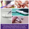 100 Eyelash Extension Micro Brushes, 2.0mm Tip Brush Applicators, Paint Touch Up