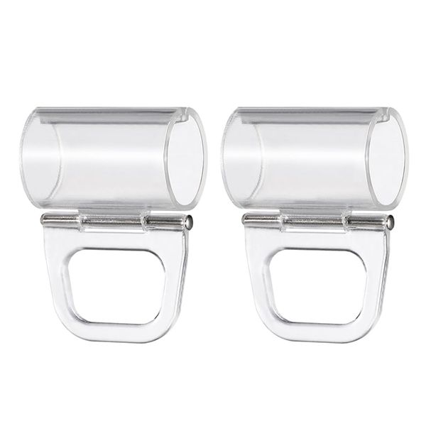 PRETYZOOM 2pcs Roller Blind Pull Cord Handles for Double Roller Blind Accessory Quick Install Stable Support for Window Shades