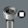 Wera 05117683001 1 x 200 mm 368 Screwdriver for Square Socket Head - Silver
