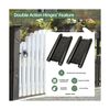 8inch Black Double Action Spring Hinges, Self Closing Door Hinges for Cafe Sa...