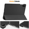 XunyLyee Case for HONOR Pad X8a 11 Inch Tablet Cover (2024), Stand Function PU Leather Protective Case - Black