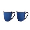 Denby Imperial Blue 2 Piece Coffee Beaker/Mug Set