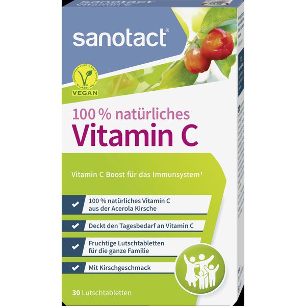 100 % natürliches Vitamin C Lutschtabletten