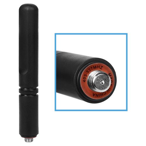 NEWASHAN 5 X UHF Stubby Short Antenna Aerial Compatible with Motorola Radio DP2400 DP4800 XPR3000 XPR3300e XPR3500 XPR7350 XPR7380e XPR7550 XPR7580e R7 440-490MHz PMAE4069 PMAE4070 3.74 inch (9.5cm)