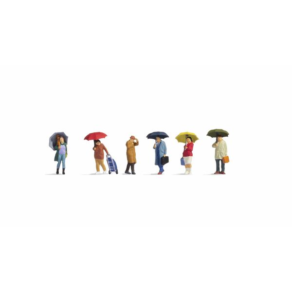 Noch 15523 People in The rain, Plain-Coloured, Various, Klein
