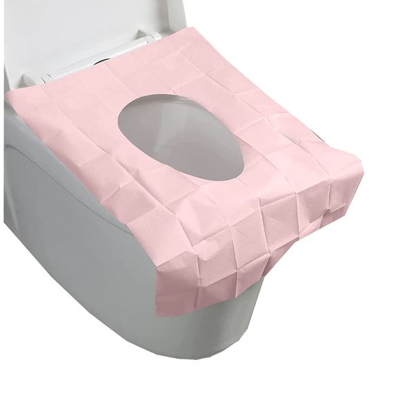 Disposable Toilet Seat Sheet, 30 Pieces, Toilet Seat Cover, Portable, For Outings, Travel, Unisex, Pregnant Women, Elderly, V-Shaped, U-Shaped, Rectangular Toilet Seat, Waterproof, Stain Resistant,