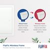 FlipFix Metal Access Panel - Picture Frame - Non Fire Rated - (200x200mm)