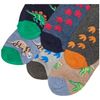 Jefferies Socks boys Boy s Dinosaur Pattern Cotton Crew Socks 6 Pack Multi Small, Multi, Small US