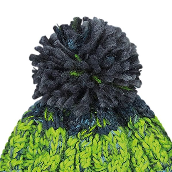 Beechfield B486b Junior Corkscrew Pom Pom Beanie