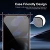 QZGWDY 2 Pack Privacy Screen Protector for Google Pixel 9/Google Pixel 9pro, Bubble-Free, Durable, 9H Hardness Glass