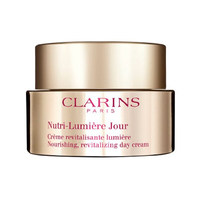 Clarins Nutri-Lumière Day Cream | Anti-Aging Moisturizer | Restores Radiance and Vitality To Mature Skin | Minimizes Appearance Of Deep Wrinkles and Age Spots | Nourishes and Softens | 1.6 Ounces