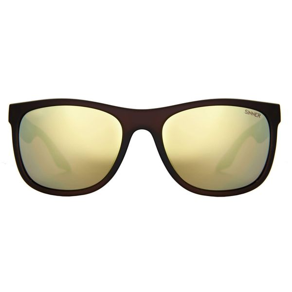 SINNER Rockford Sunglasses, Brown, One Size