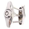 SASHSTOP Lockable Sash Jammer Additional Security for uPVC Doors (Chrome)