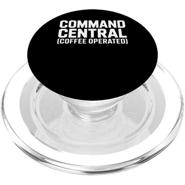 Command Central (Coffee Operated) PopSockets PopGrip for MagSafe