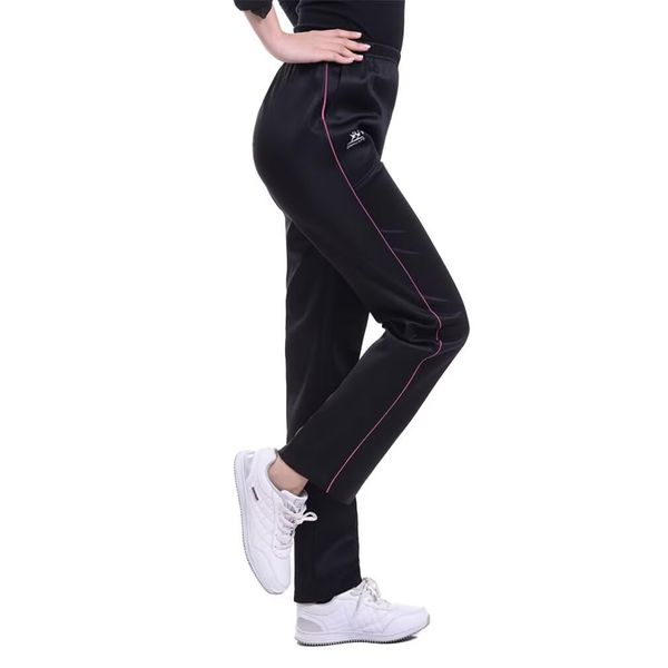 Running sheep Women's Sweatpants, Under Jersey, Straight, Jogger, Long Pants, Training, Fitness Pants, multicolor (black / red)