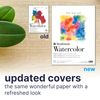 Strathmore 200 Series Watercolor Paper, Tape Bound Pad, 11x15 inches, 15 Sheets (90lb/190g) - Artist Paper for Adults and Students - Watercolors, Mixed Media, Markers and Art Journaling