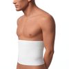 AT Surgical Abdominal White Binder 9 Inch Wide Universal Abdominal Compression (Small)