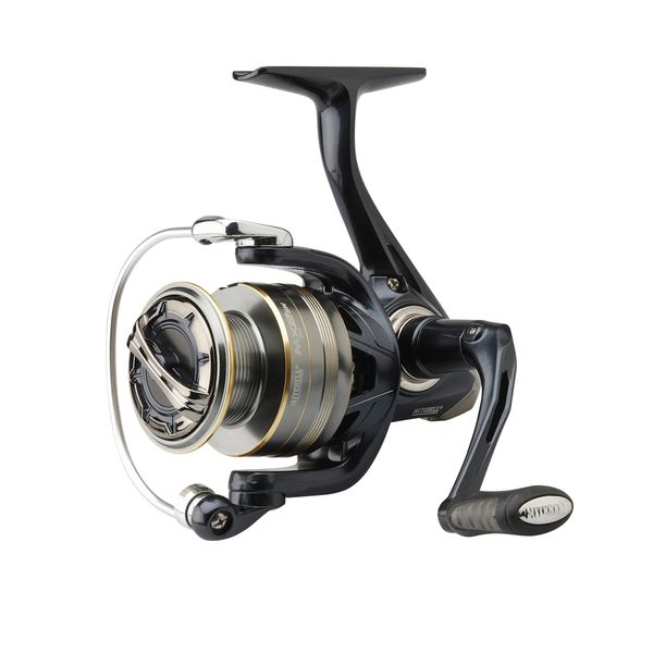 Mitchell MX2SW Spinning Reel, Fishing Reel, Sea - Inshore/Nearshore Fishing, he Ideal Sea Fishing Reel for a Wide Range of Applications, Corrosion-Resistant Design, Unisex, Silver and Gold, 7000