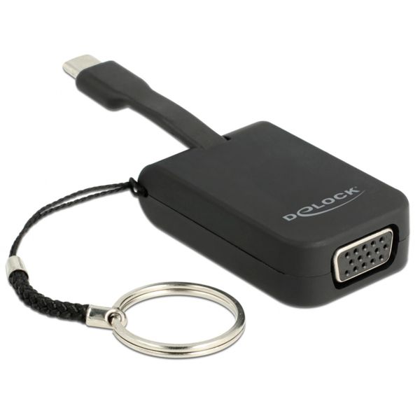 Delock USB Type-C™ Adapter zu VGA (DP Alt Mode) - Schlüsselanhänger