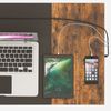 HOOBRO Computer Desk, Home Office Desk with Power Outlet, Modern Study Writin...