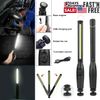 2PCS COB LED Work Light Rechargeable Car Garage Mechanic Torch Flashlight Lamp