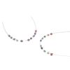Angzhili 1 Pack Temporary Tooth Decoration with Metal Wires,Metal Bracket and Orthodontic Ligature Ties,Practice Props for Dental Students,Orthodontist Explain Props