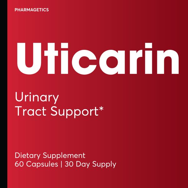 Uticarin - Advanced Urinary Tract Support Supplement - 60 Capsules Official