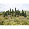 Noch 32820 3.5-9 cm Model Fir Trees (25-Piece)