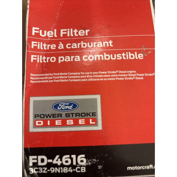 03-07 6.0L Powerstroke Diesel  Genuine Ford Motorcraft Fuel Filter Kit FD-4616